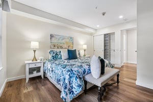 Primary Bedroom showing second closet organizer