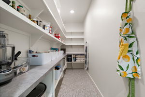 Huge Walk-In Pantry w/Outlets