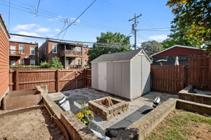 Bring your creativity, green thumb, and twinkle lights!  The Seller just laid fresh stone for the new owner.