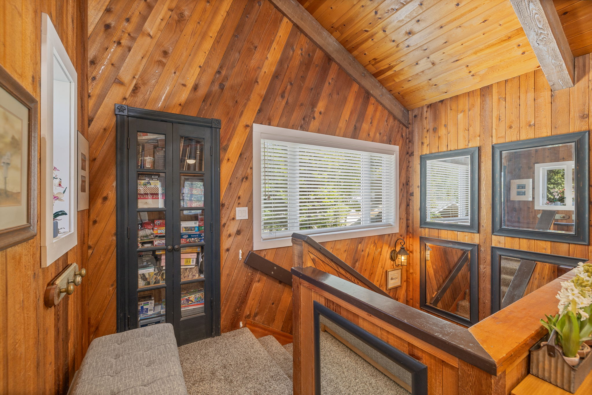 Upstairs