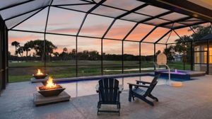 Twilight - Pool Area