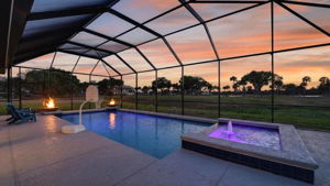 Twilight - Pool Area