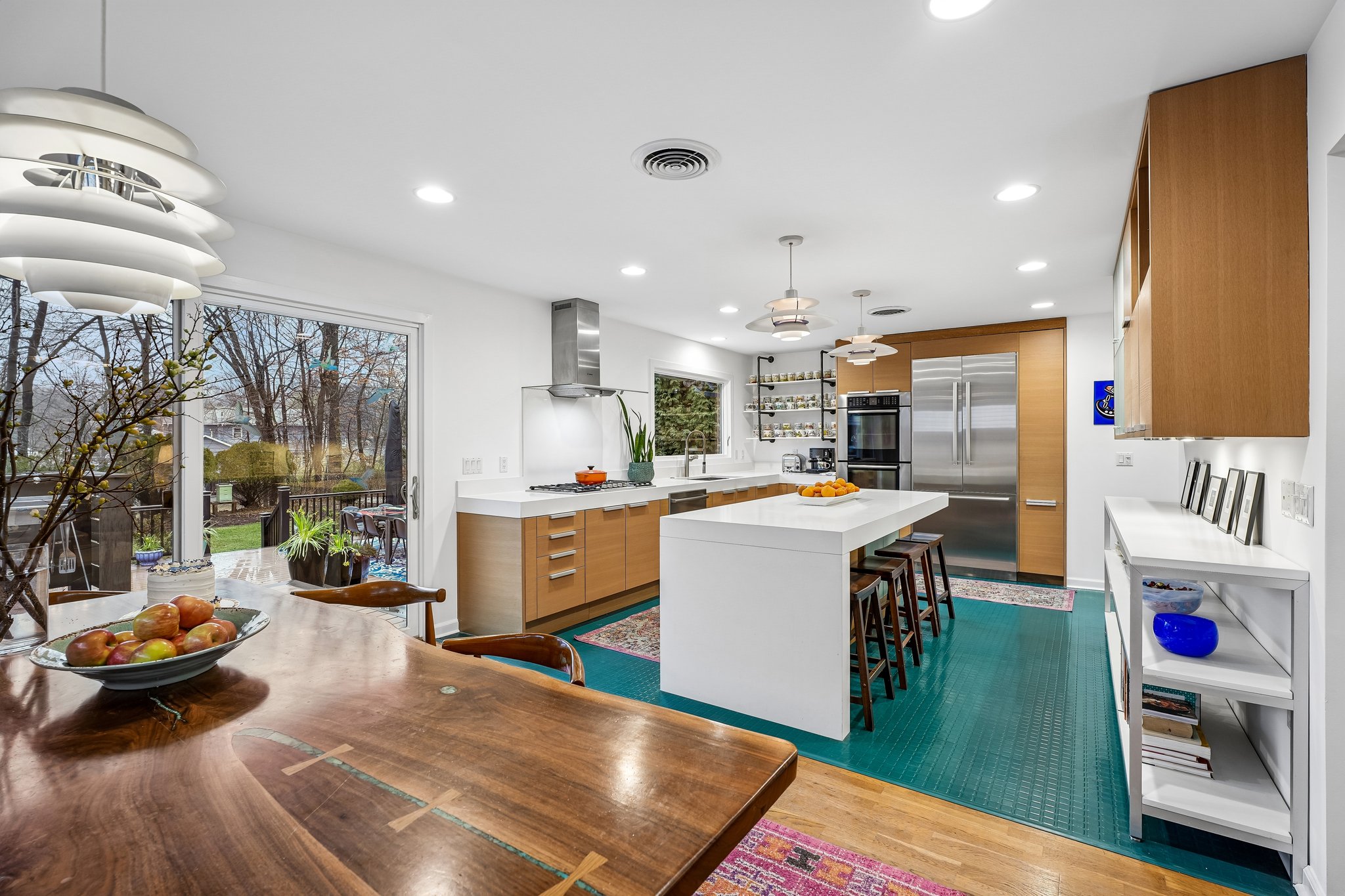 Yes, this kitchen is incredible… but on those nights when cooking feels optional, you’re just blocks from the restaurants and take-out spots of Watchung Plaza. Dinner plans solved either way.