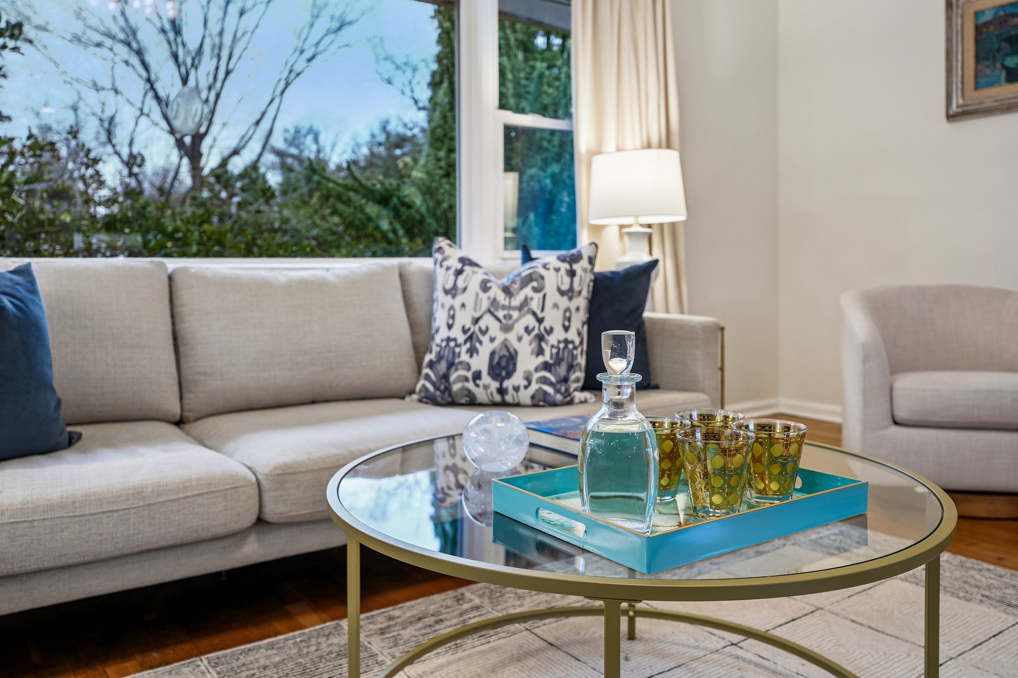 Channeling a little mid-century cocktail hour energy.