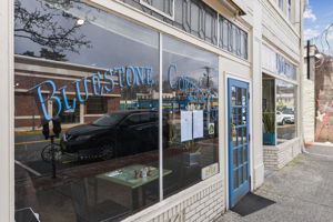 Coffee at Bluestone Coffee Co. - where Jerry Seinfeld and Montclair resident Stephen Colbert once filmed an episode of Comedians in Cars Getting Coffee.