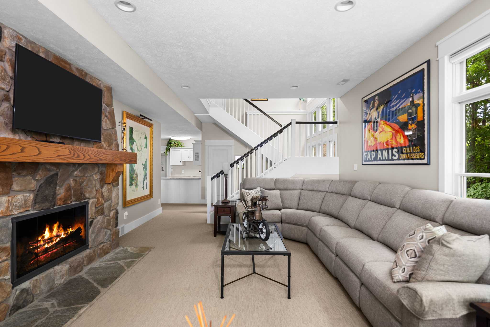 Lower Level Family Room