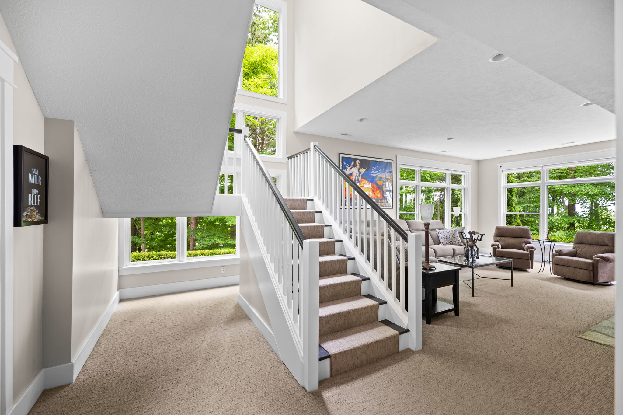 Lower Level Stairs