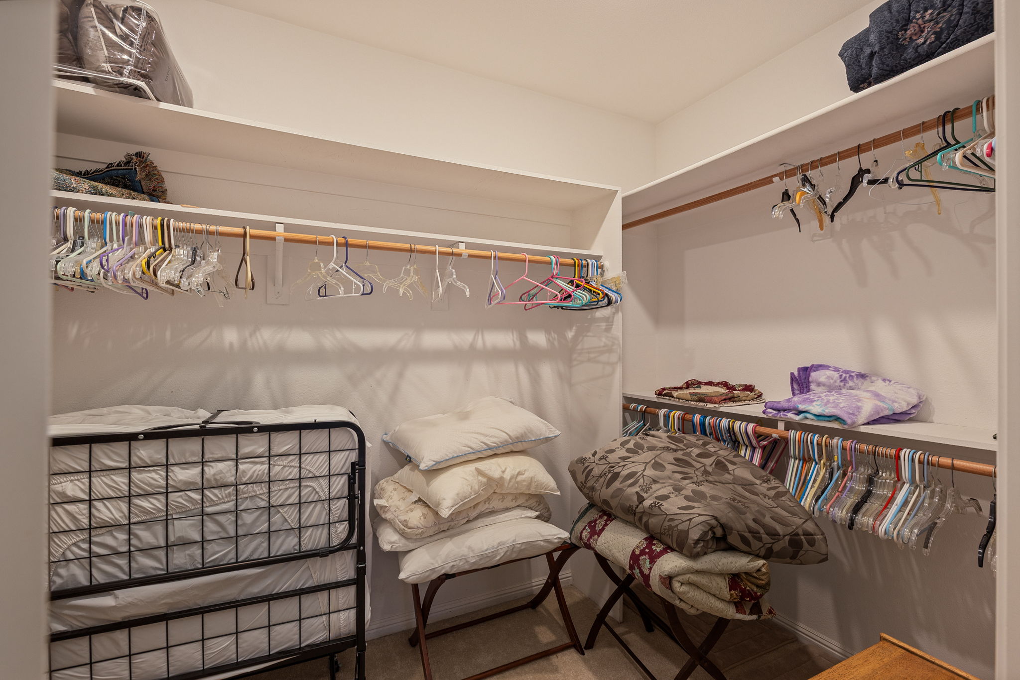 Upstairs Primary Closet