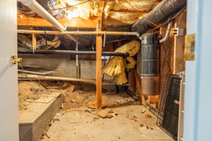 Small Stairway Storage Room