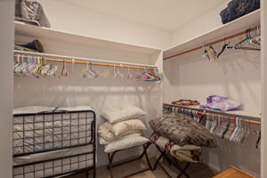 Upstairs Primary Closet