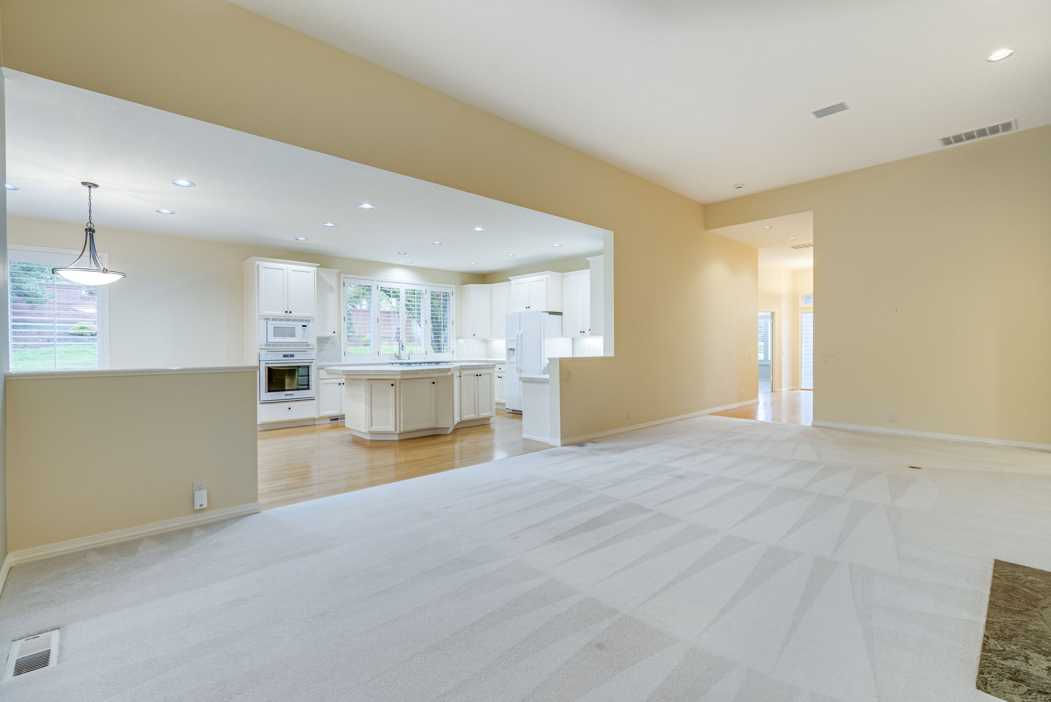 Main Living Area Looking into Kitchen