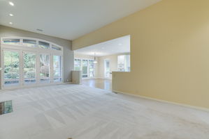 Living Room Looking into Dining Room