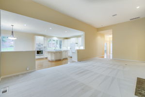 Main Living Area Looking into Kitchen