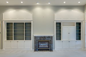 Fireplace & Built-ins Detail