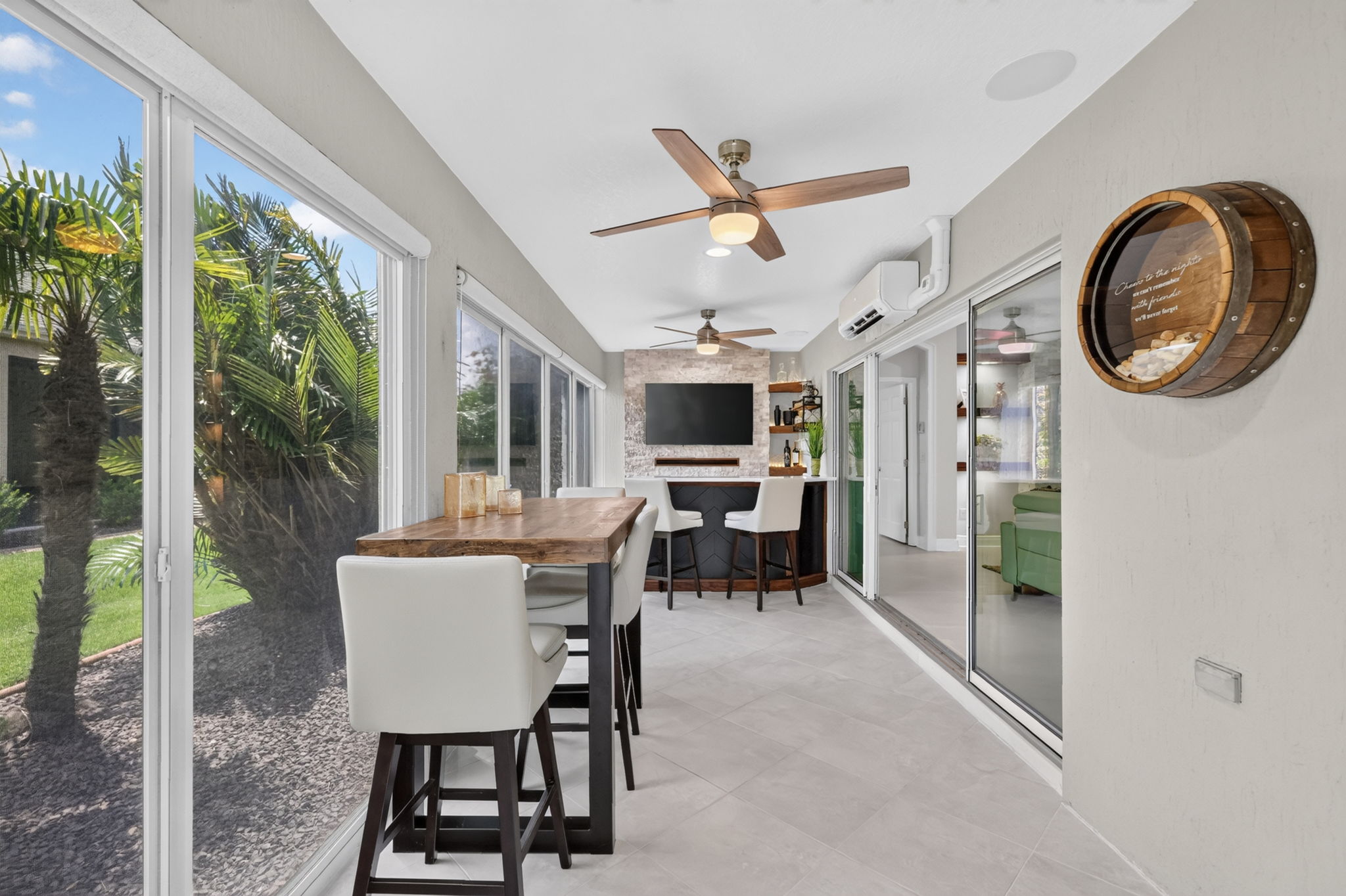 Enclosed Lanai