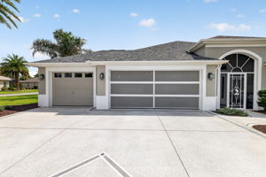 Two Car plus Golf Car Garage