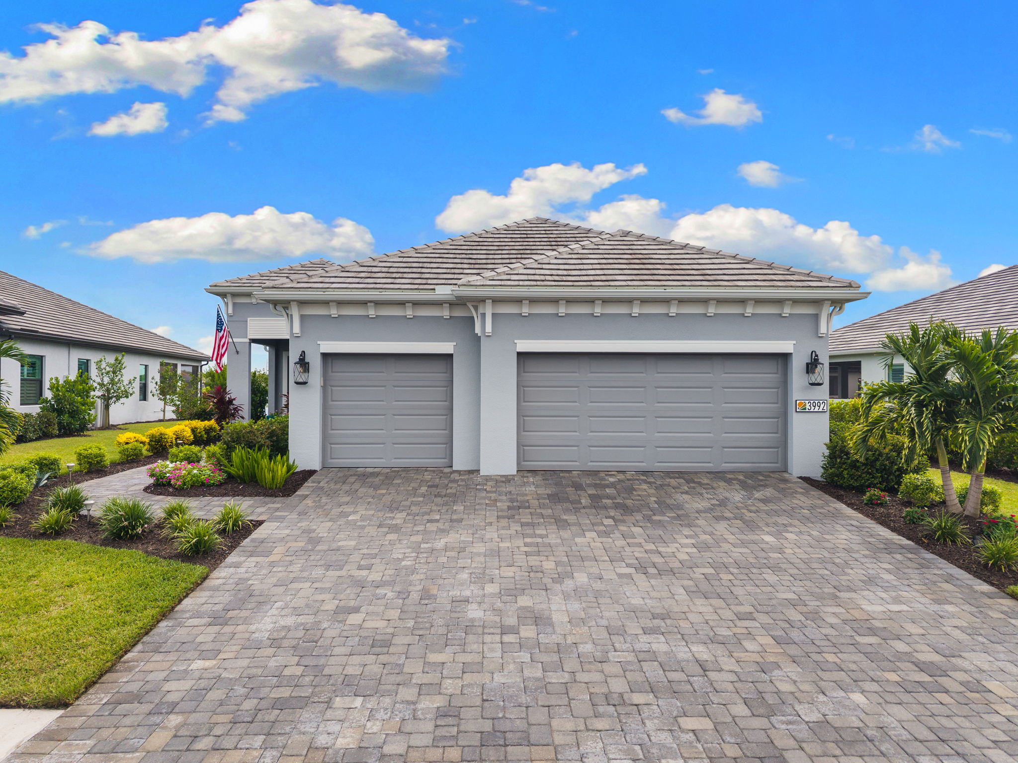 Enjoy a spacious 3 car garage