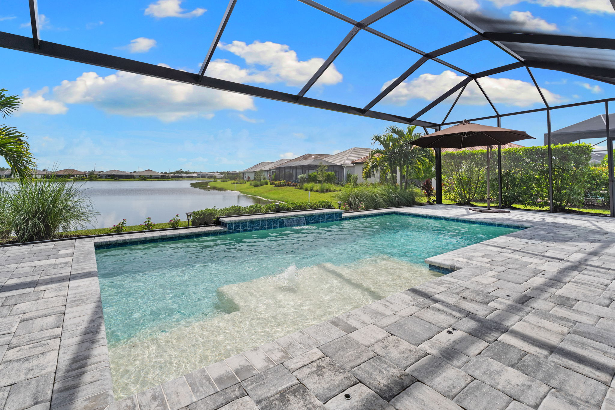 Cool off in this refreshing pool