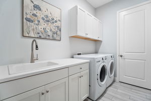 Spacious Laundry Room