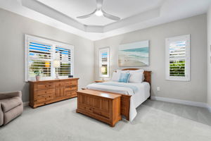 Tray Ceiling in Main Suite
