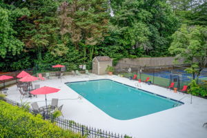36 Aerial Community Pool