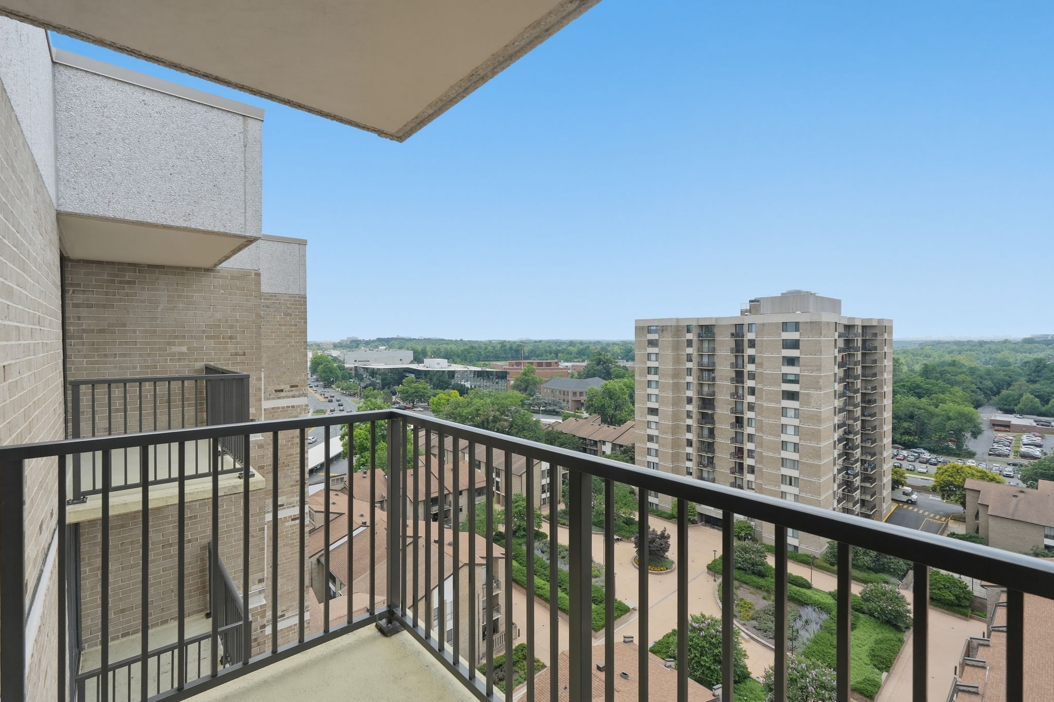 First Balcony Overlooking Community Courtyard