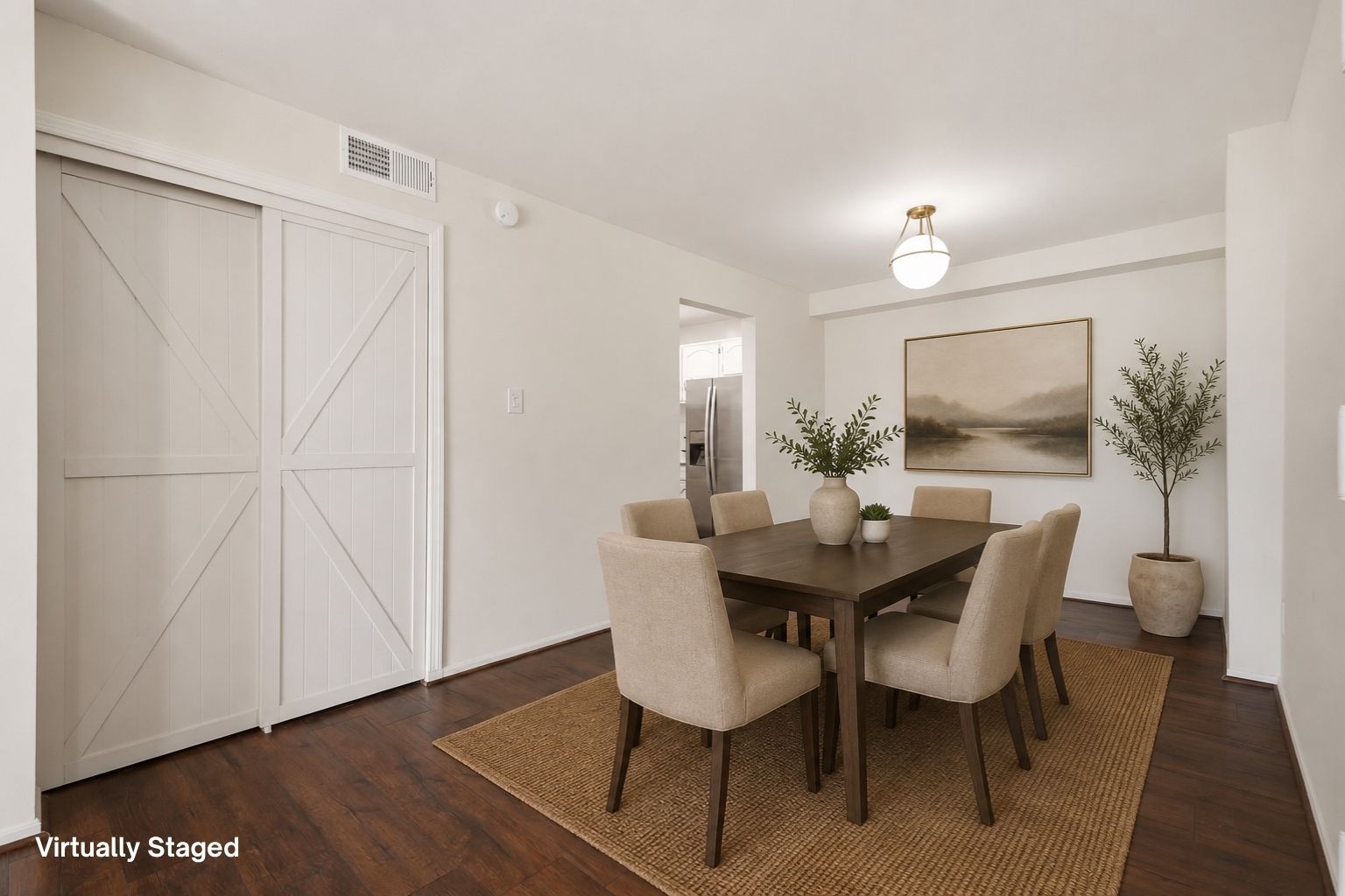 Dining Room leading to Kitchen