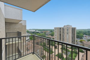 First Balcony Overlooking Community Courtyard