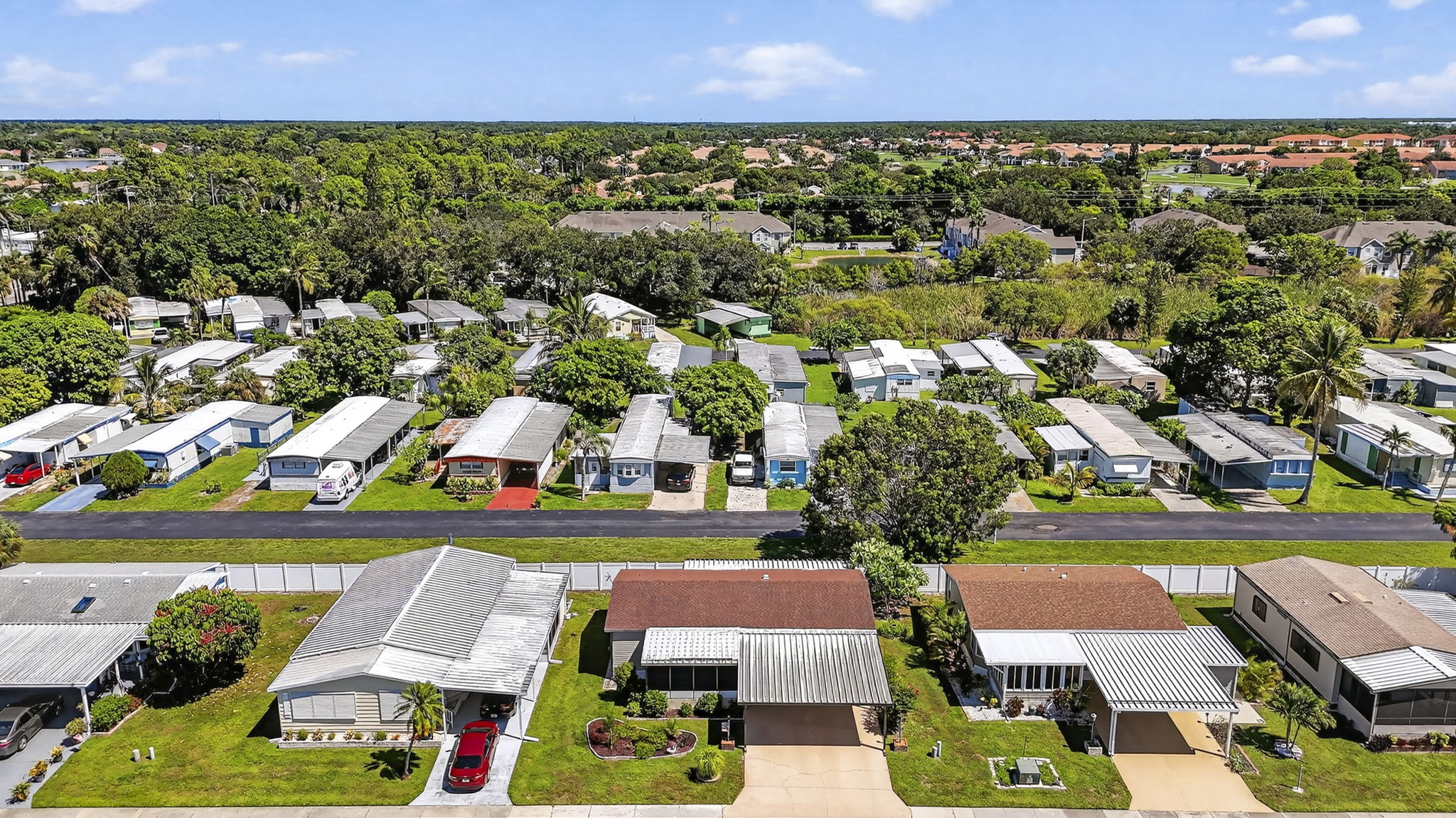 Aerial Front Exterior 1