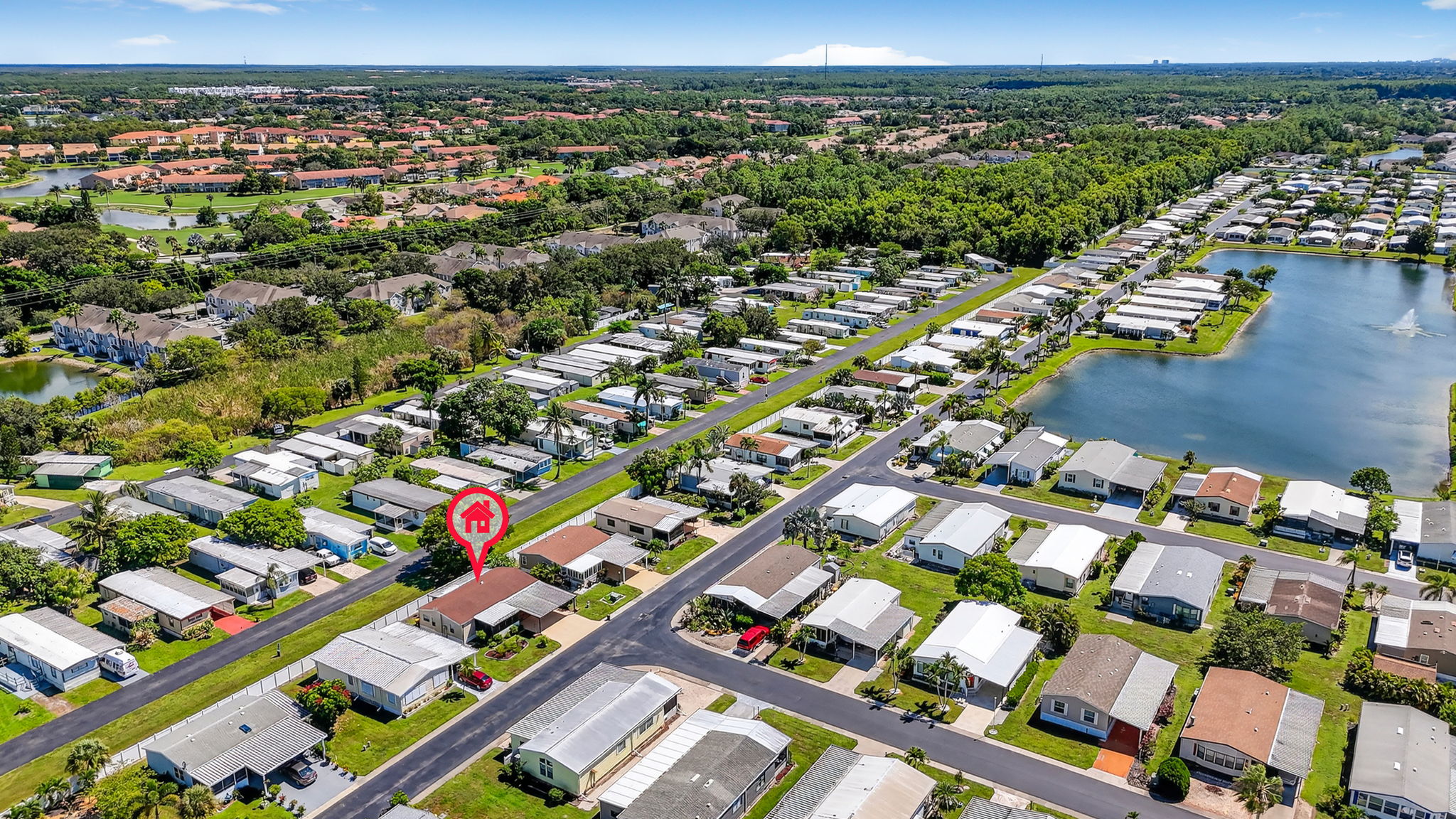 Aerial Front Exterior 3 - marker