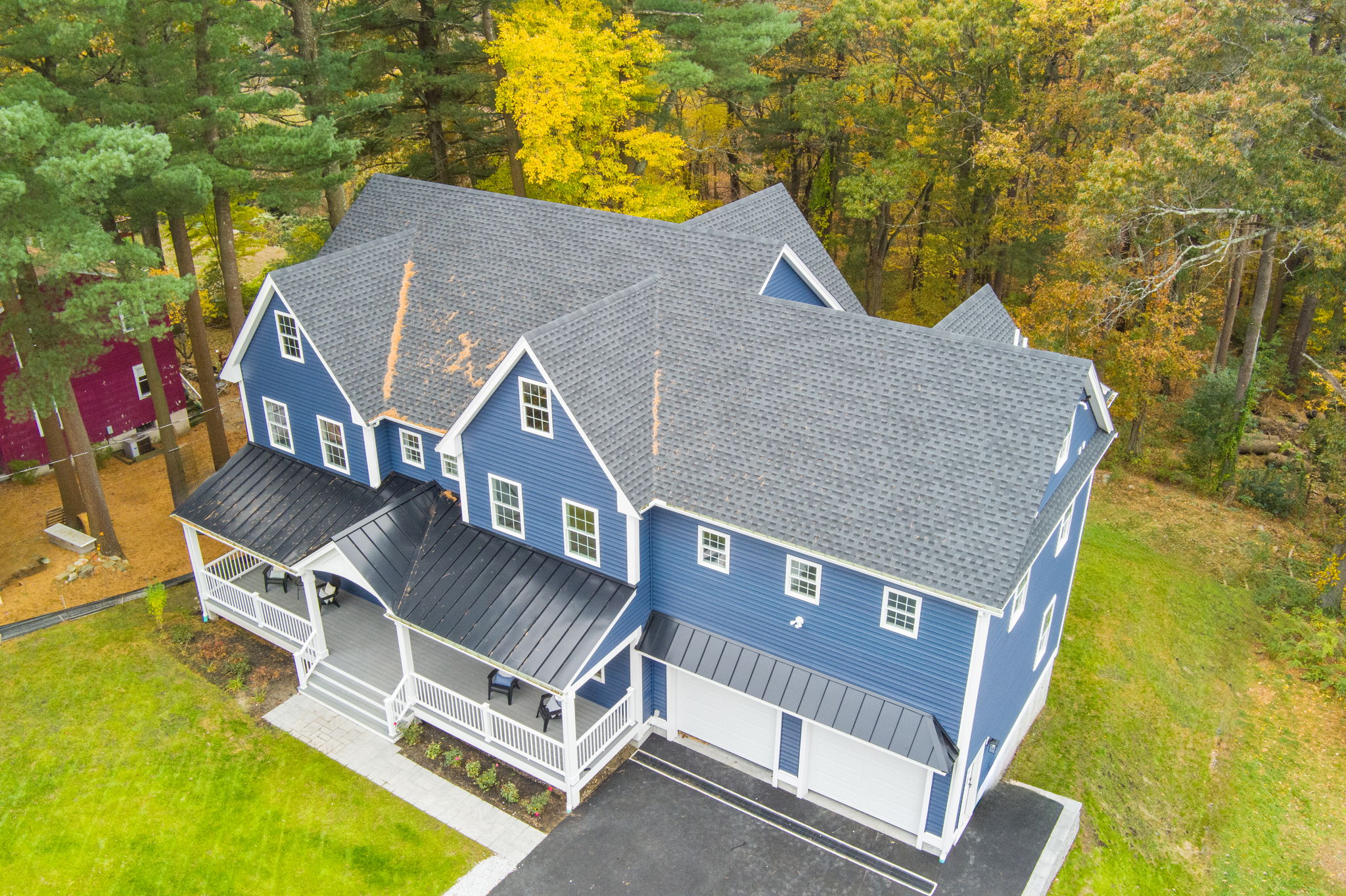 Exterior - Aerial: Metal Roof Detail