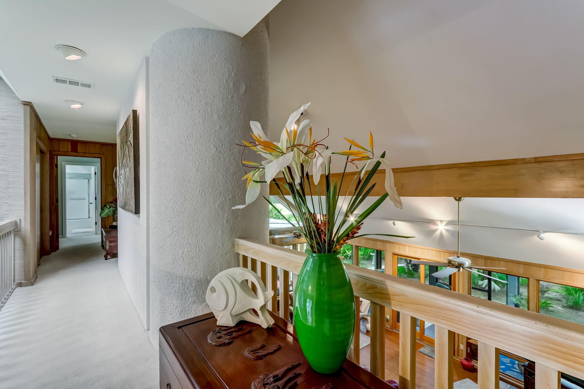 Upstairs
