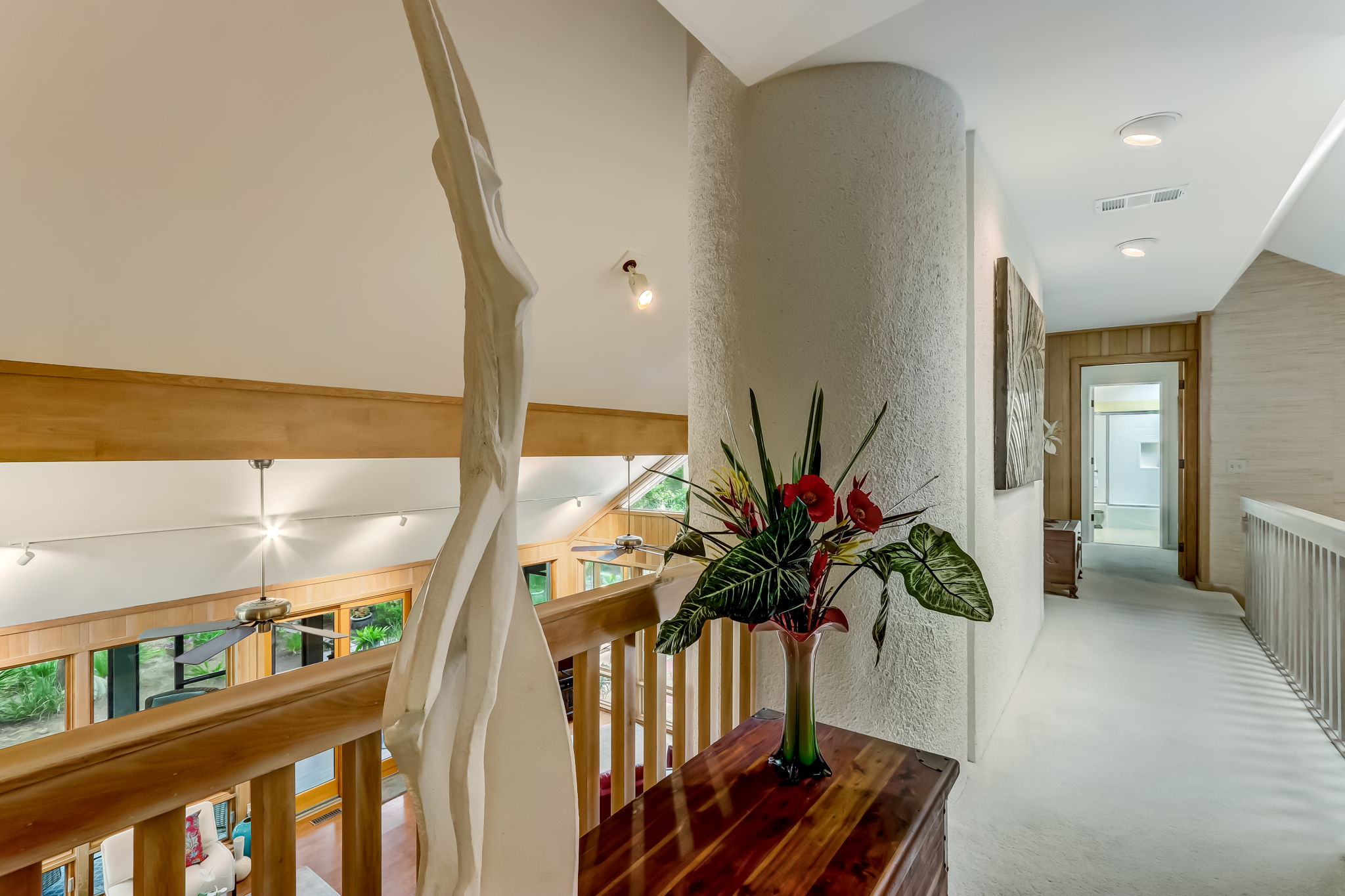 Upstairs