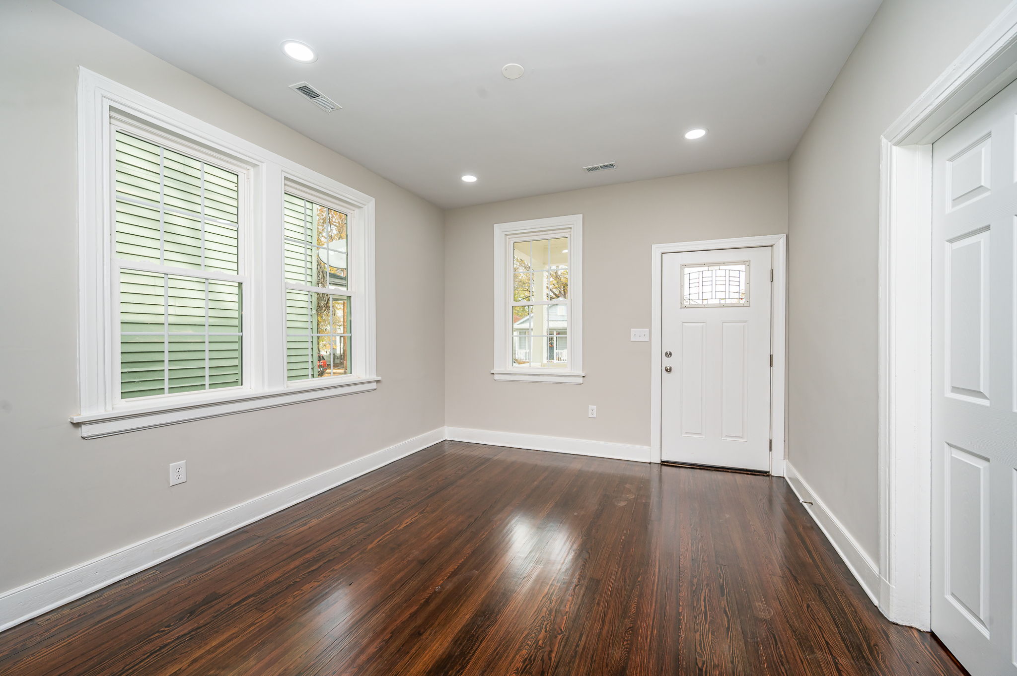 Living Room with lots of natural lighting