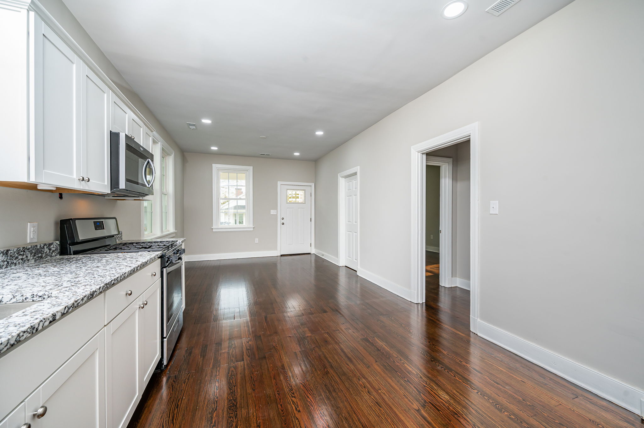 Spacious open floor plan