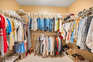 Master Bedroom Walk-in Closet