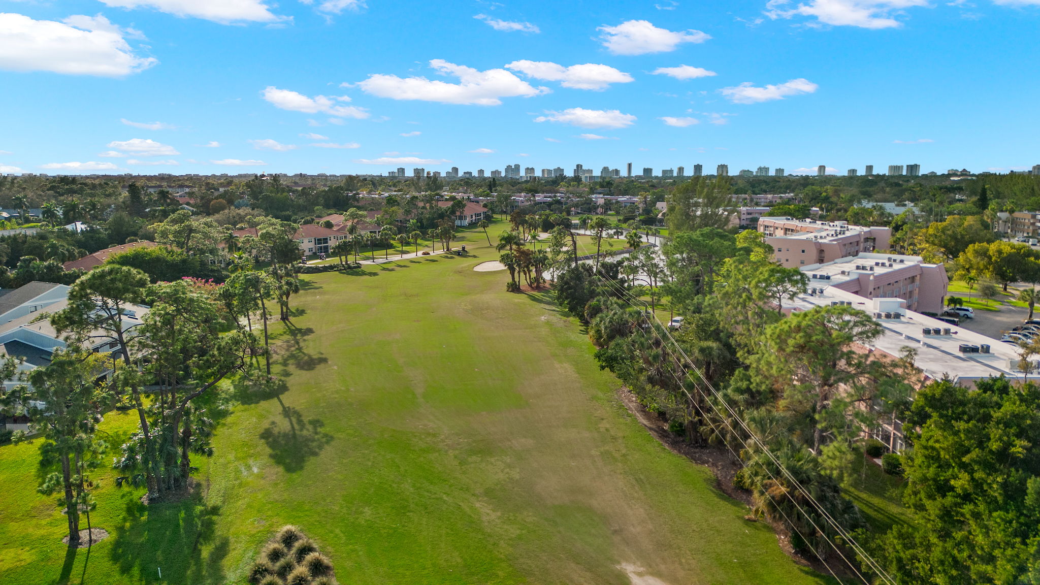 Aerial Golfcourse
