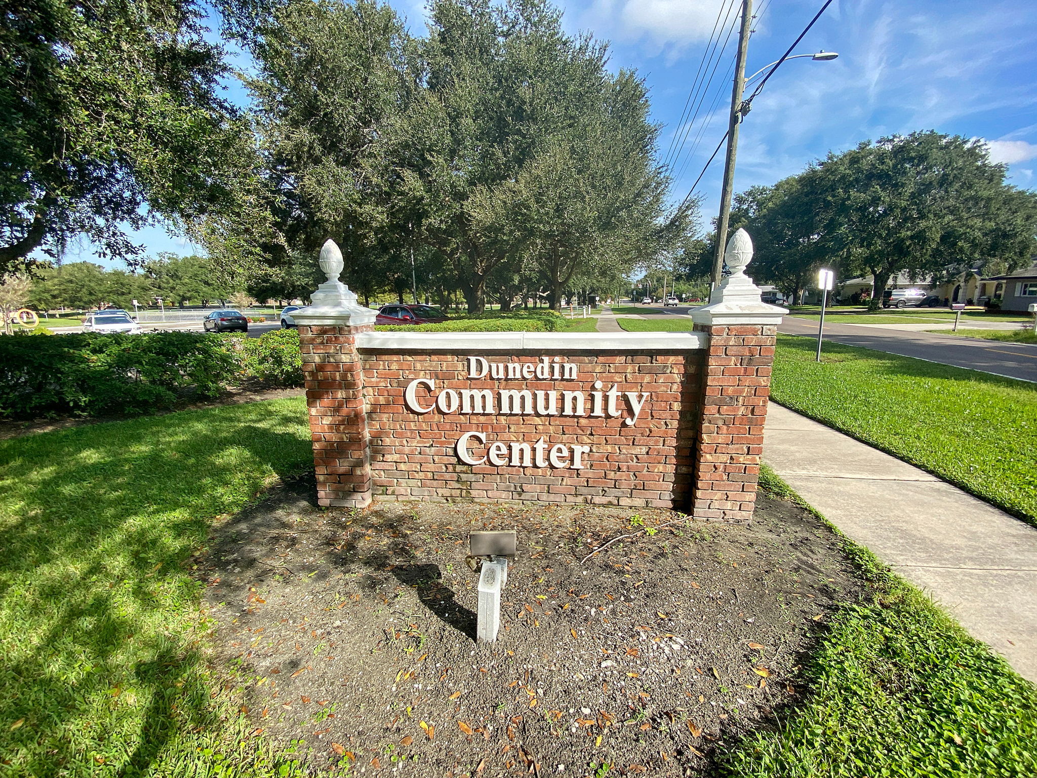 Community Dunedin CC Sign - DJI_20201009_101538_983