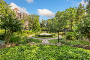 Landscaped grounds