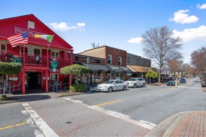 There are an abundance of dining options, boutiques and galleries on Canton street in Downtown Historic Roswell.