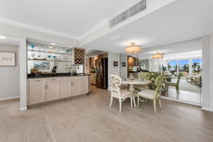 Dining Room & Wet Bar