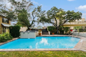The lovely pool is ideal for cooling off on warm days as well as light exercise