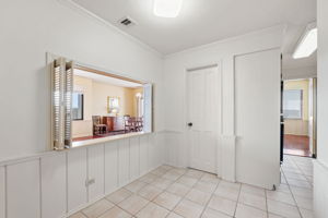 Breakfast Nook with walk-in pantry