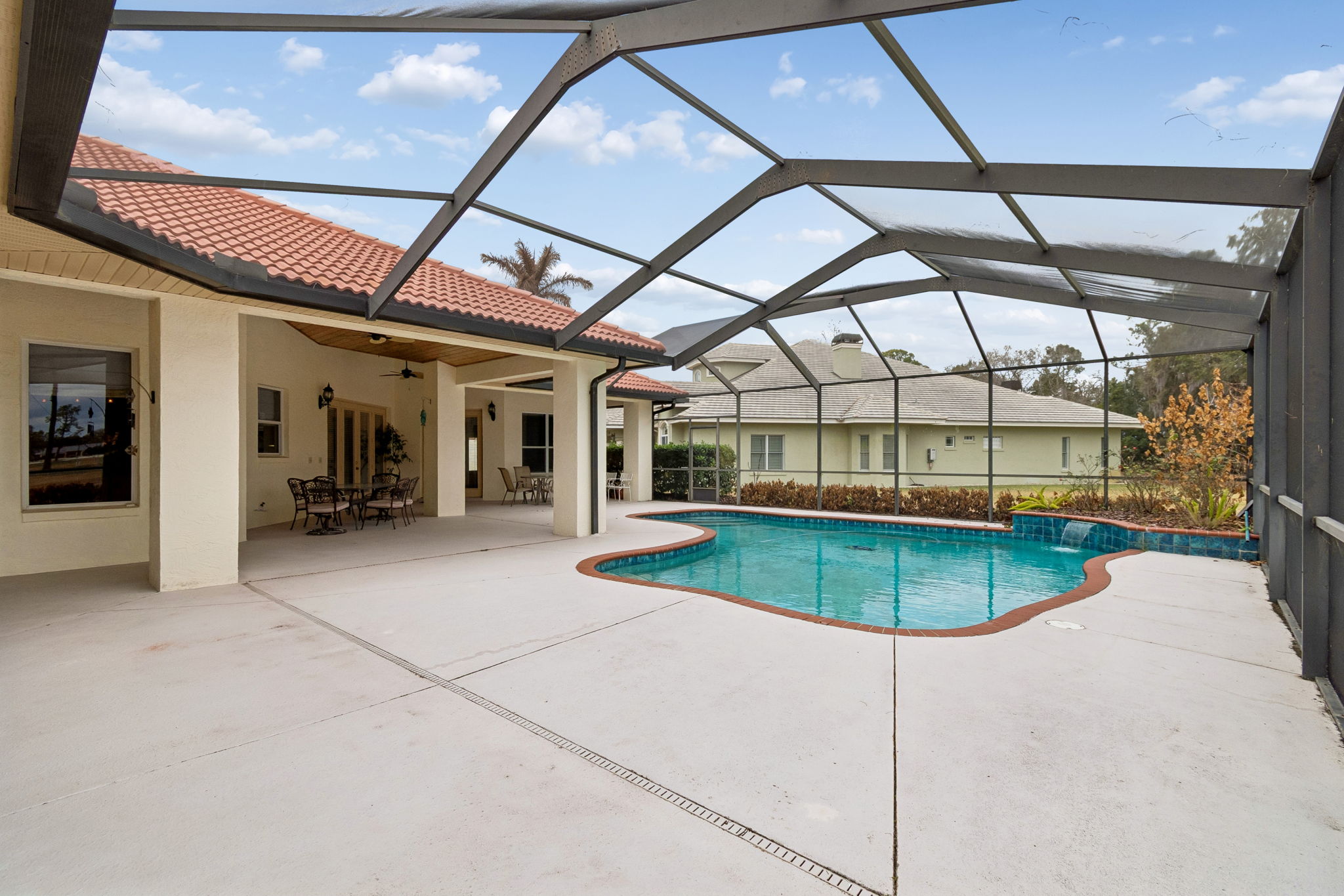 Screen Enclosed Pool