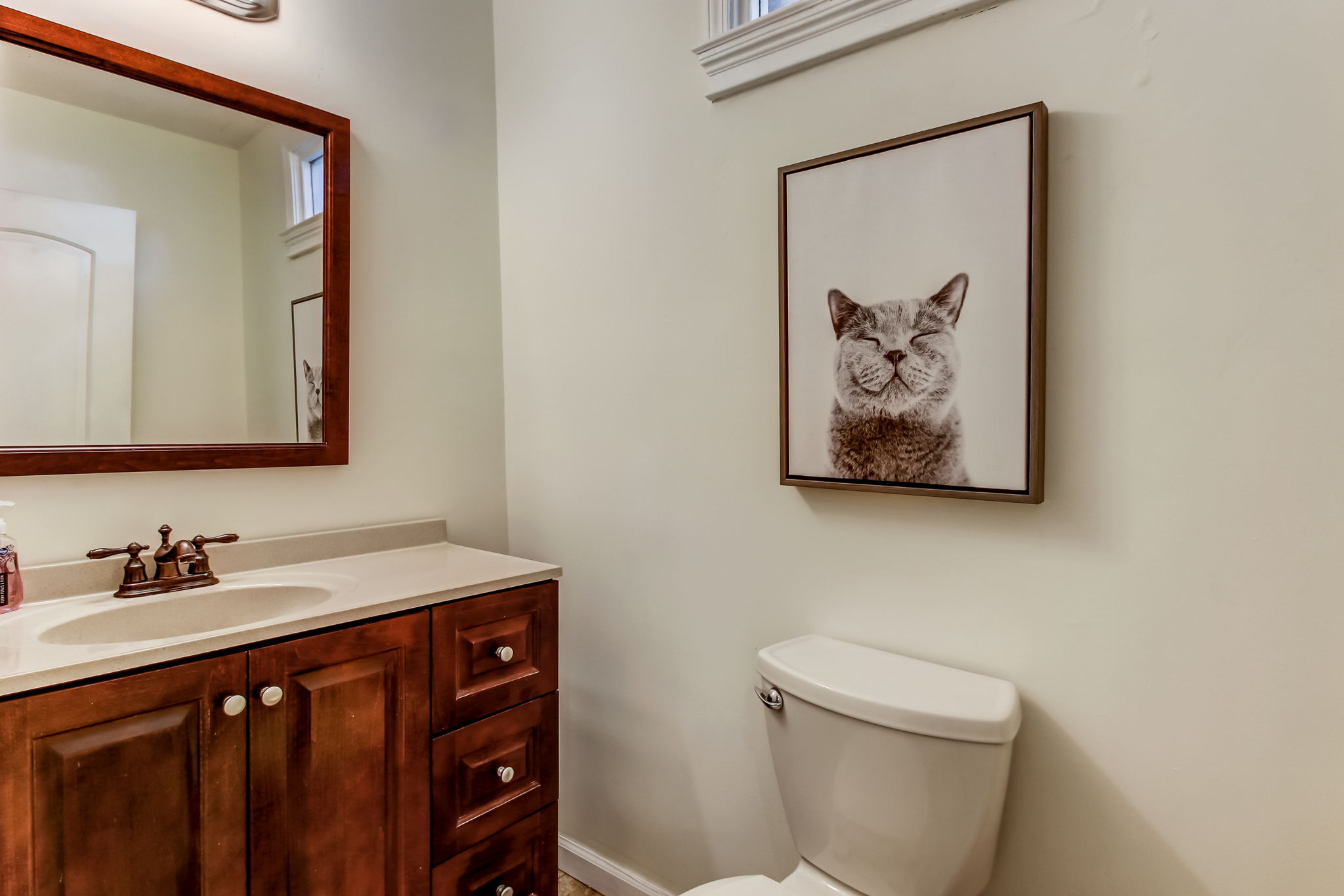 Half Bathroom at 1208 Habersham St (Carriage house)