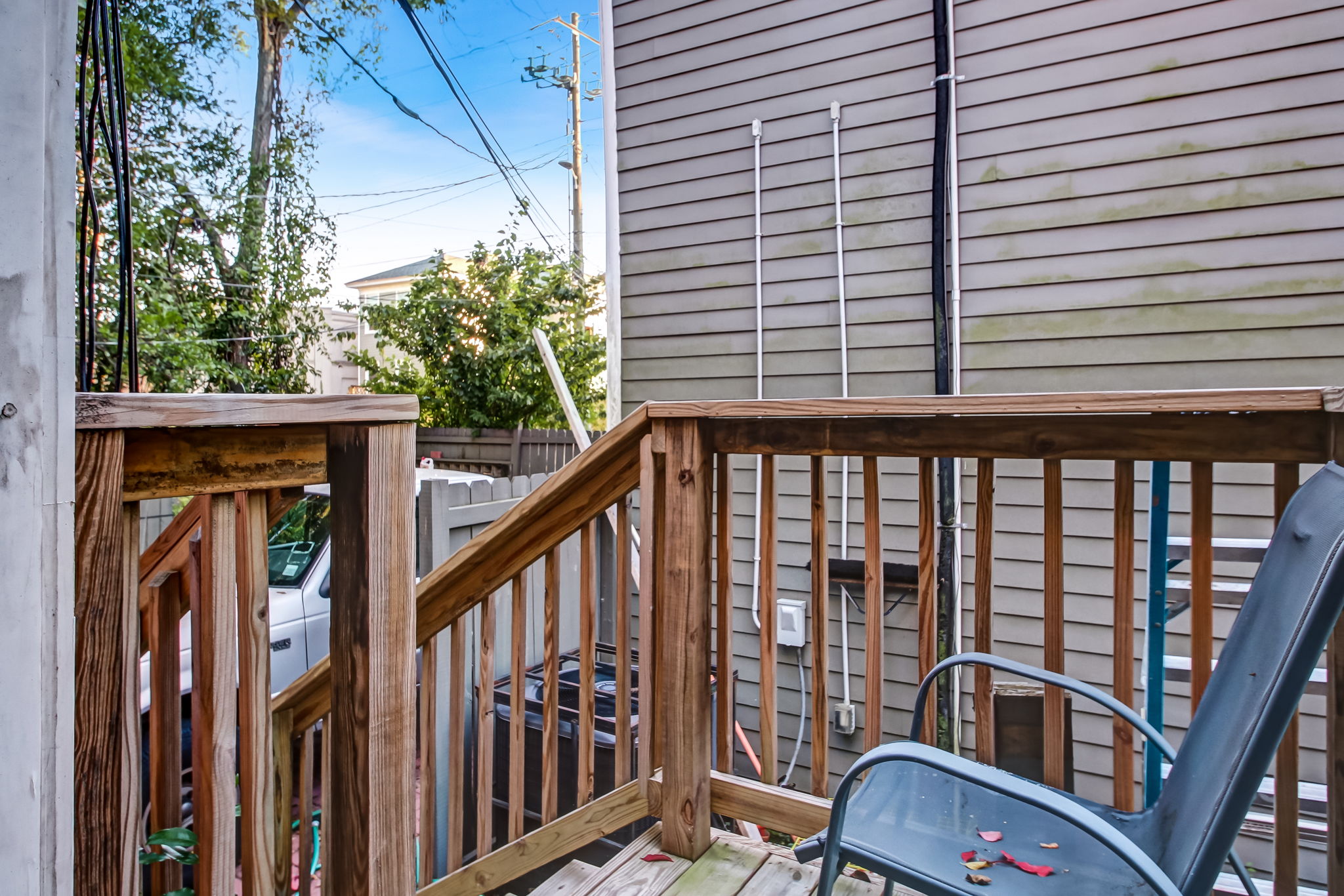 Rear Porch at 401 E Duffy St