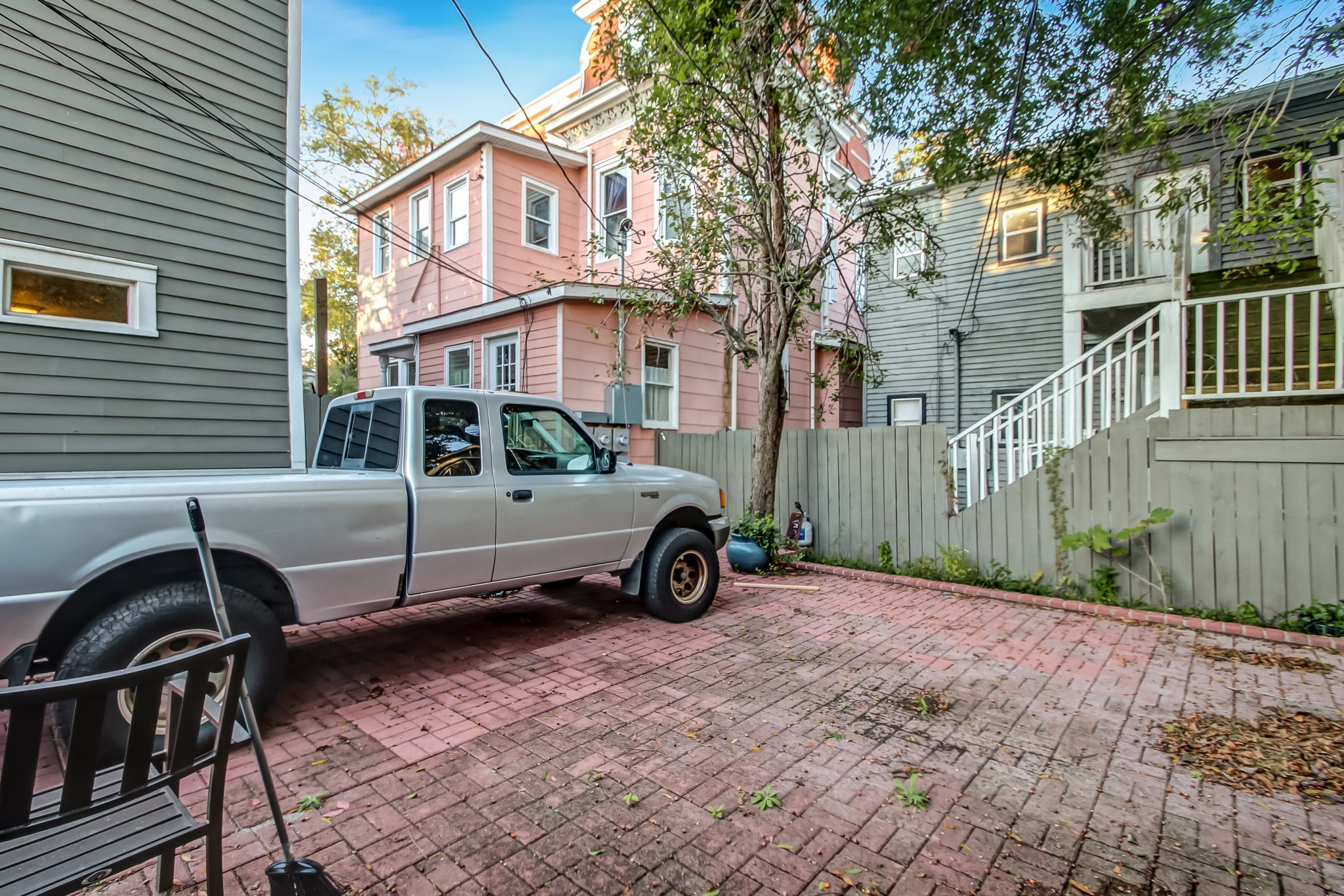 Off-street parking area at 401 E Duffy St