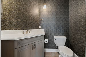 Half bath in Bonus Room