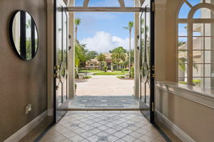 View across the street from front door