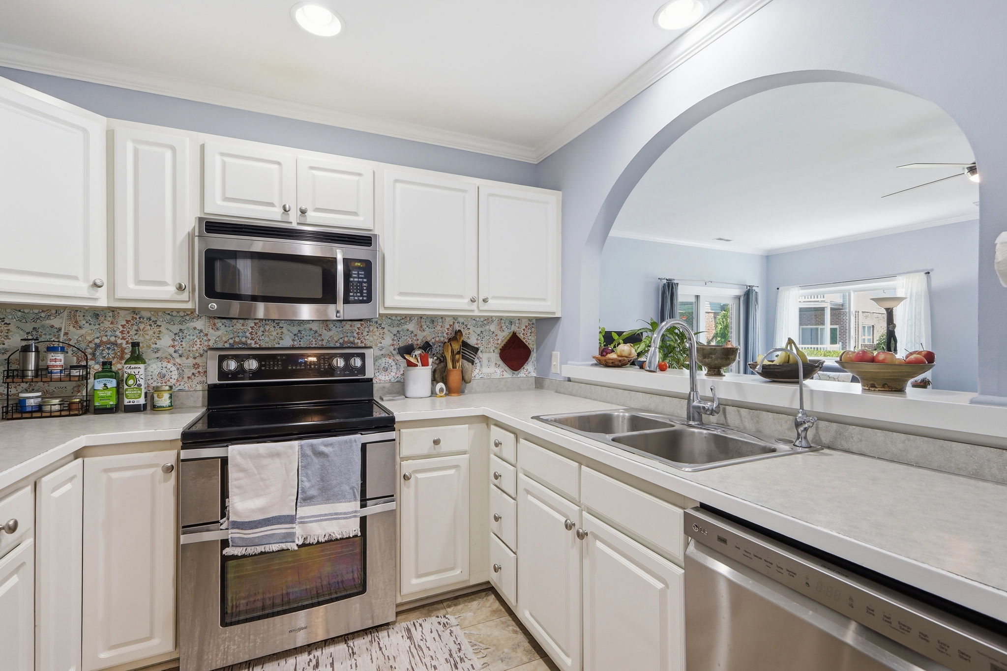 Kitchen w/ Stainless Steel Appliances